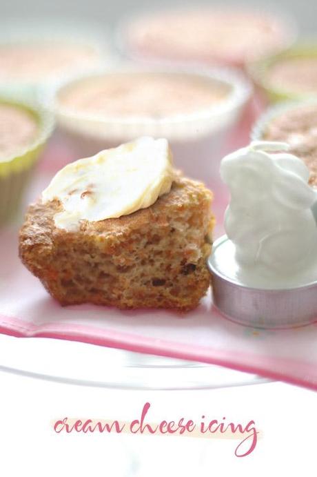 Mini Carrot Cake (sans matière grasse / fat-free)