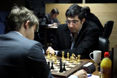 Vladimir Kramnik a annulé face à Magnus Carlsen 