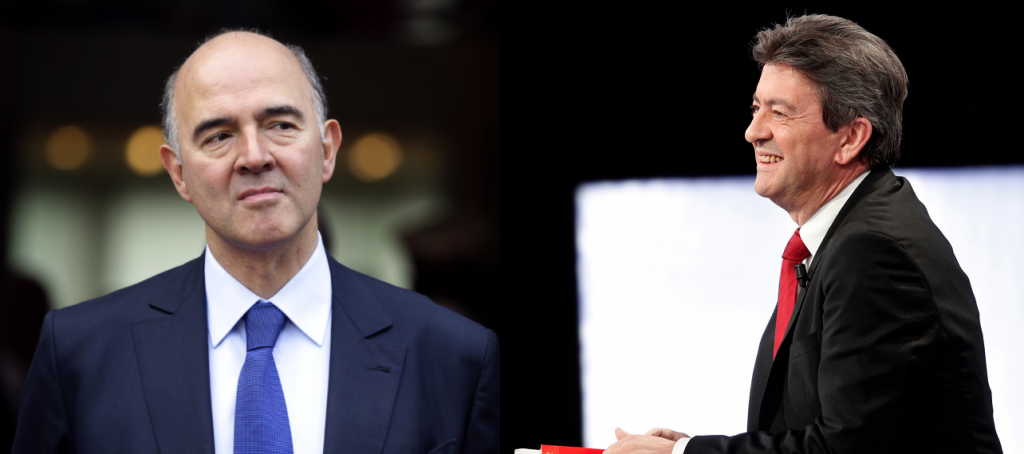 Mélenchon vs. Moscovici : danse avec les squales