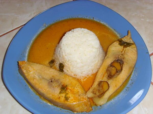 Recettes spéciales Semaine Sainte: Poisson sauce coco