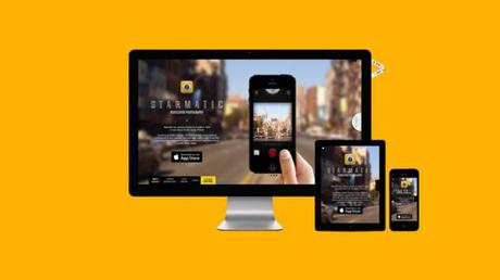 Plate-forme de partage, Starmatic mixe une interface moderne sur sa nouvelle version iPhone...