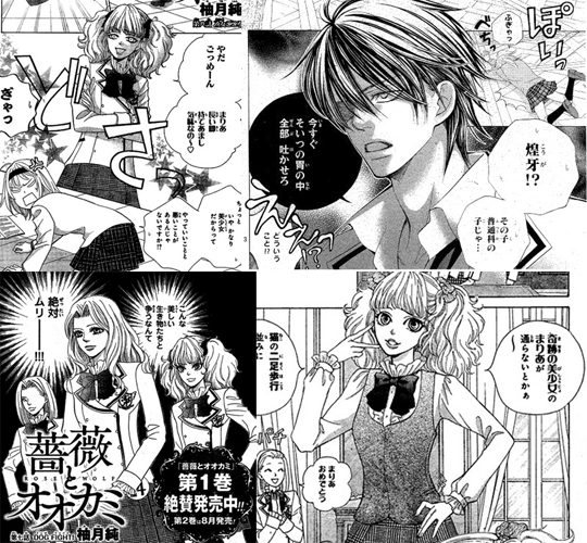 Rose & Wolf extrait manga