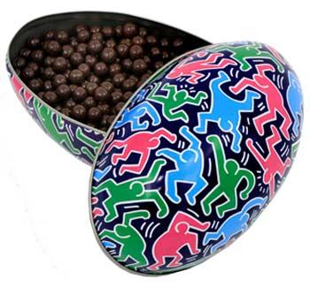 Oeuf chocolat Keith Haring