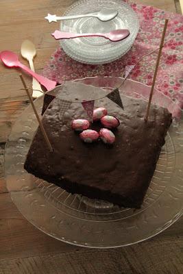 Gâteau au chocolat pour  Pâques recette du chocolatier Patrick Roger