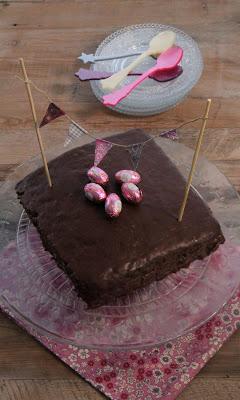 Gâteau au chocolat pour  Pâques recette du chocolatier Patrick Roger