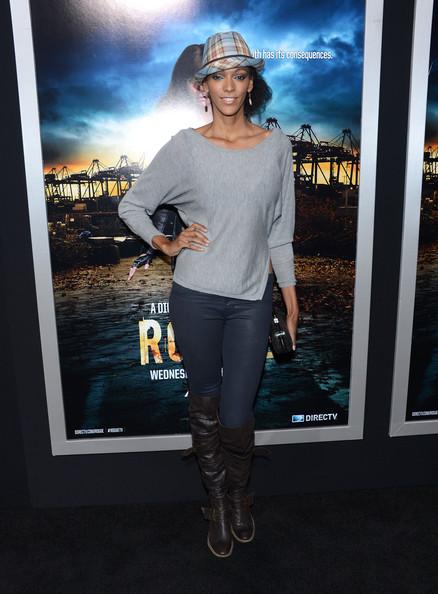 Judi Shekoni à l'Avant-Première de