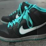 Nike Dunk High Anthracite White Sport Turquoise