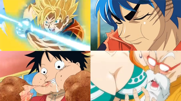 One Piece Dragon Ball Toriko anime