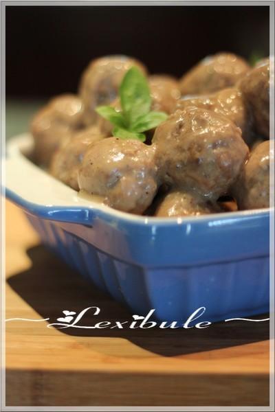 ~Boulettes de viande sauce suédoise~