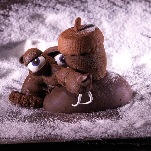 L'Age de glace version chocolat par Philippe Rigollot