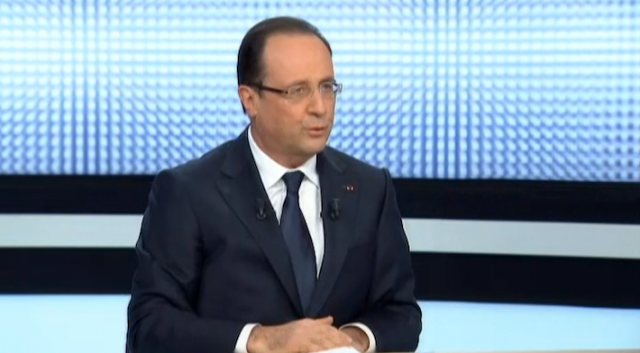 François Hollande: «ma priorité, c'est l'emploi, mon cap, c'est la croissance»