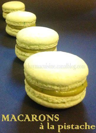 macarons pistache blog
