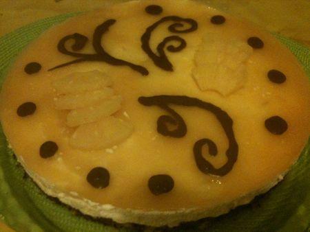 Bavarois-ananas-coco