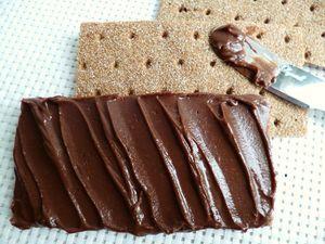 tartinade diététique chocolat praliné à l'inuline et avec Stimulance (sans sucre et sans beurre) P1000051