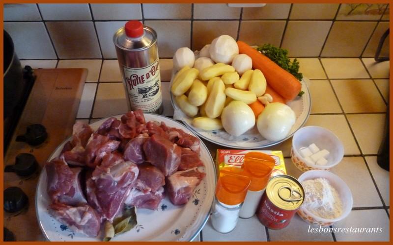 NAVARIN D'AGNEAU AUX PETITS LÉGUMES