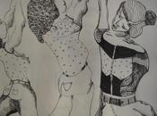 Exposition galerie XXIV,dessins "Entre Femmes"