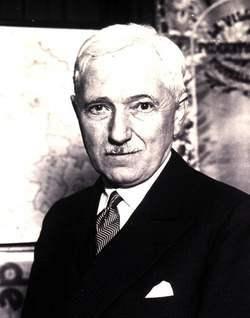 Jules Rimet, ancien président  de la FIFA