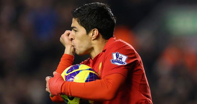 Liverpool-v-Newcastle-Luis-Suarez-celeb_2856246
