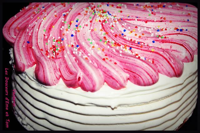 Vacherin Framboise et Vanille