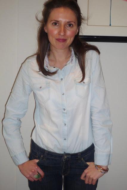 LOOK DU JOUR: BLUE JEANS