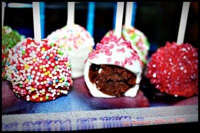 Cake pops façon fondant au chocolat
