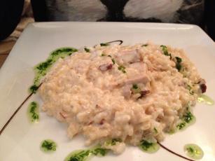 Risotto au porc