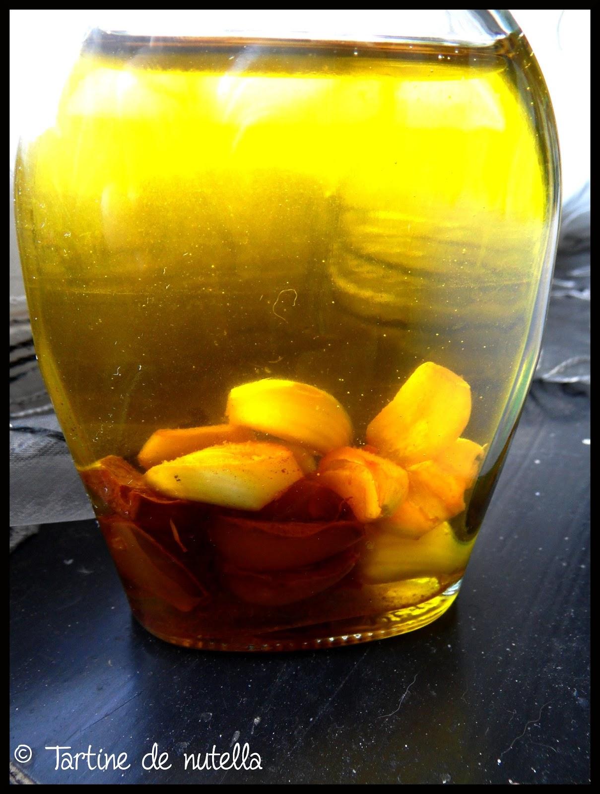 Courgettes sautées à l'huile d'ail et thym