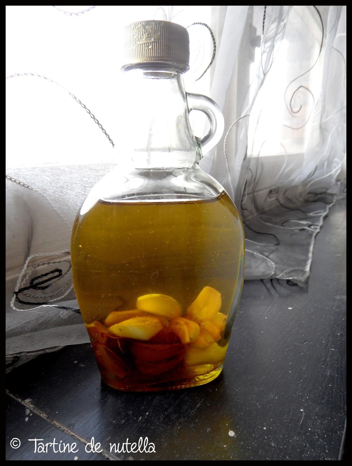Courgettes sautées à l'huile d'ail et thym