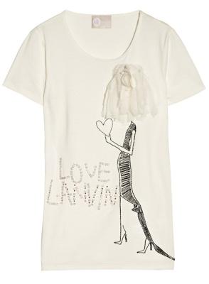 Le tee-shirt de mariée by Lanvin