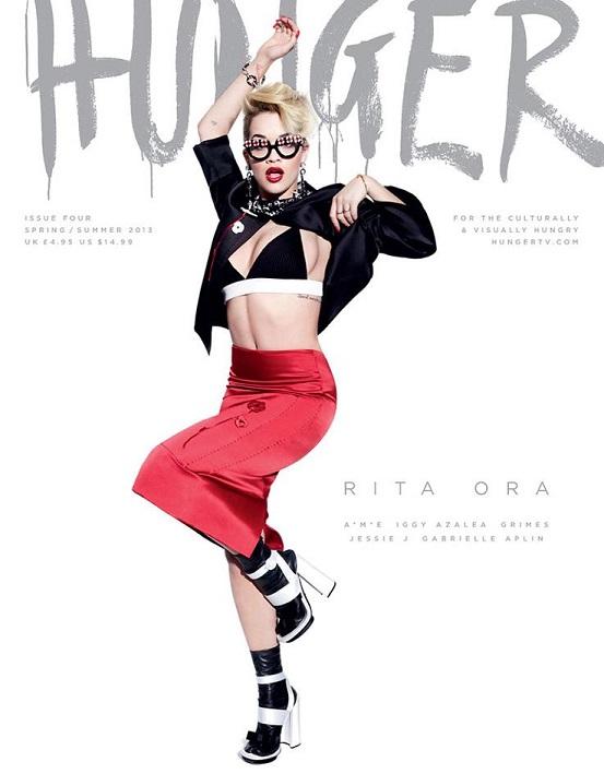 Rita Ora, Iggy Azalea et Jessie J. en couverture du Hunger Magazine Spring-Summer 2013