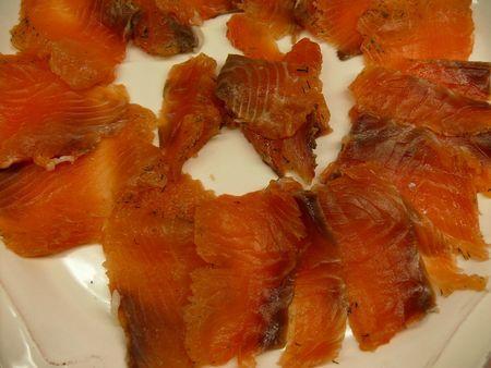 Saumon gravlax pour la Ronde Interblog P1100345