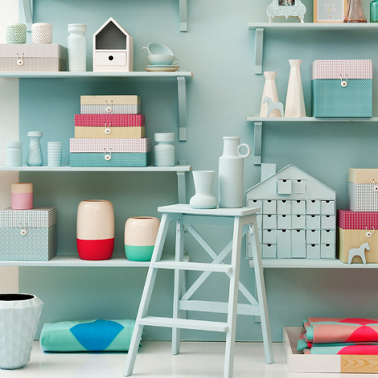 Des accessoires tons pastels