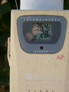 Sonde de température et d'humidité extérieure