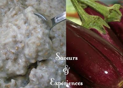 Crème d'Aubergine au Lait Fermenté