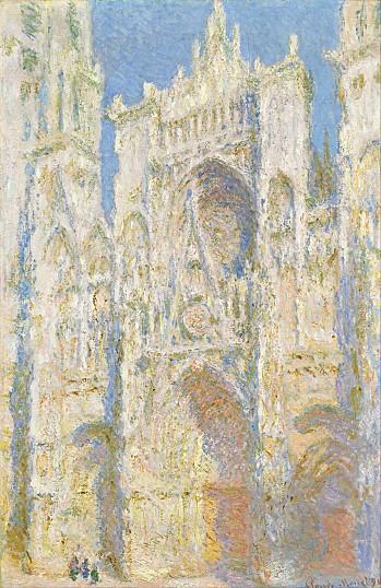 Claude Monet Cathedrale de Rouen Facade ouest soleil
