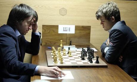 Victoire ronde 13 de Magnus Carlsen face à Teimour Radjabov