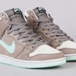 Nike SB Dunk High Soft Grey Medium Mint