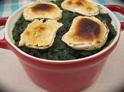 Parmentier saumon florentine chèvre