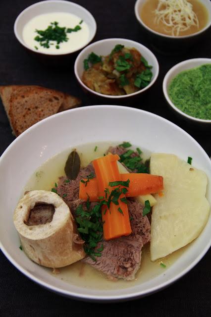 Tafelspitz ou cousin  autrichien du pot au feu