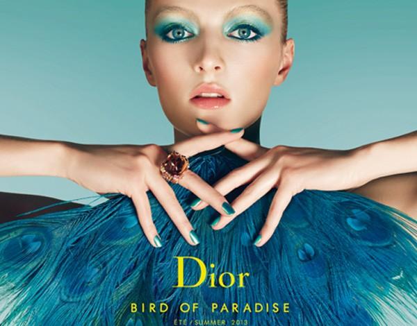 Bird of paradise de Dior, collection été 2013.