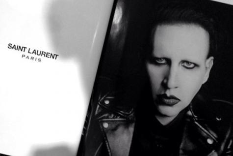 Mode : Marilyn Manson, nouvelle égérie d’Yves Saint Laurent