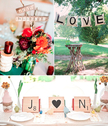 Scrabble & Wedding by Love’n Gift