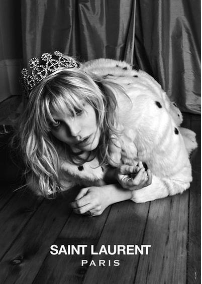 Courtney Love, égérie Saint Laurent, non mais allo?