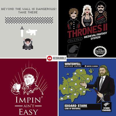 Game of Thrones, en mode tee-shirts et autres goodies