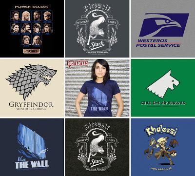 Game of Thrones, en mode tee-shirts et autres goodies