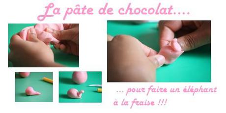 La pâte à modeler en chocolat