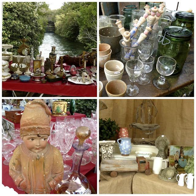 Brocantes Pascales et la gagnante.