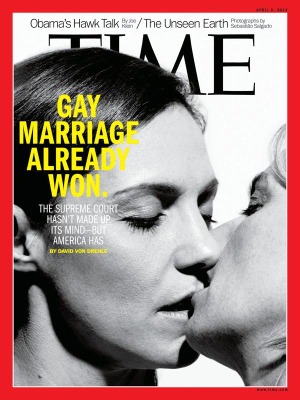 Une de Time Magazine Mariage Gay
