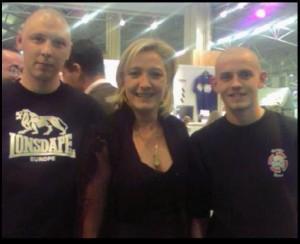 Marine Le Pen et ses amis