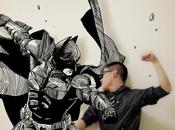 Illustrations comics réalité s’entremêlent